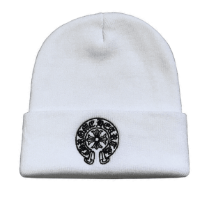 Chrome Hearts Beanie Corolla – White