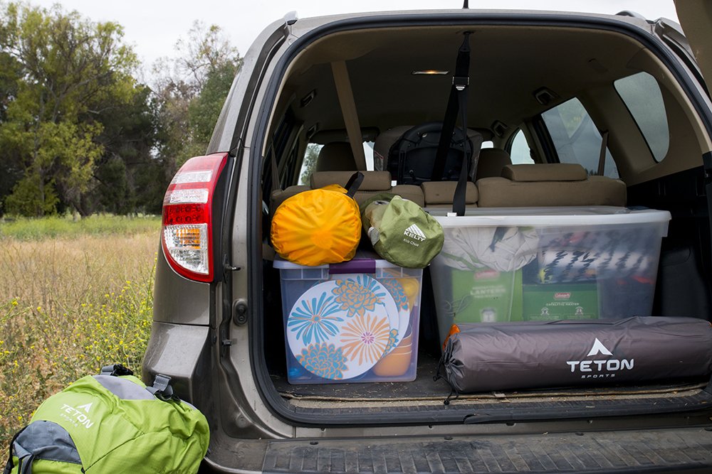 Camping 101: Utilize storage bins for car camping success - Outdoor Families Magazine
